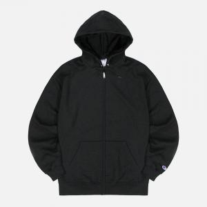 (S800) 파워블렌드 에코플리스 후드집업 BLACK